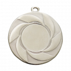 Spiral Design Medal Silver