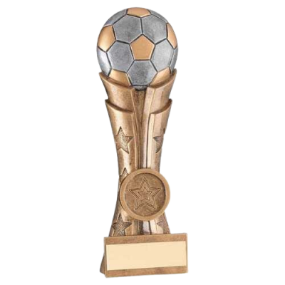 Football on Fluted Flatback Award