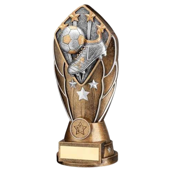 Bronze/Silver Diamond Column Football Award